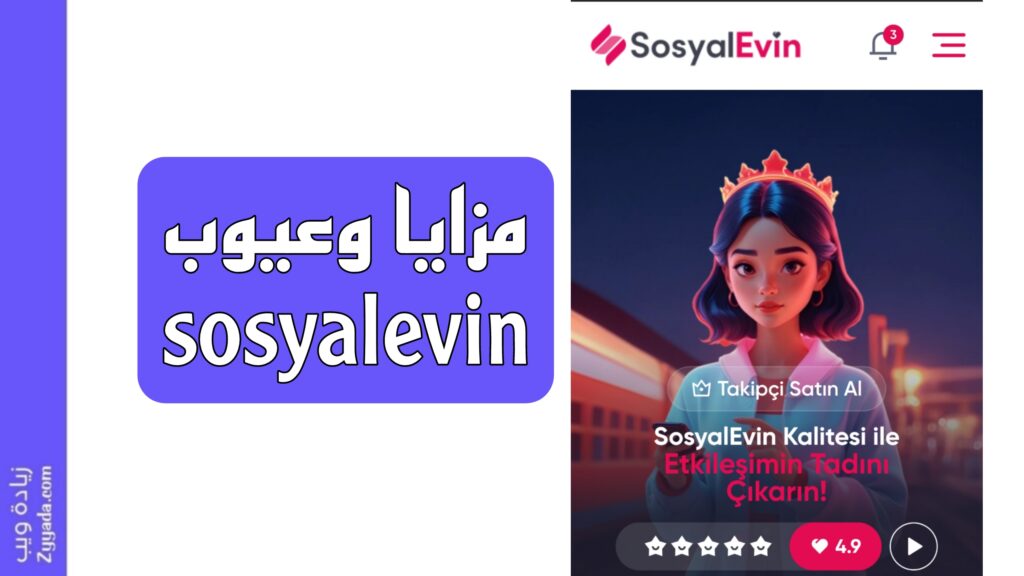 مزايا وعيوب موقع sosyalevin