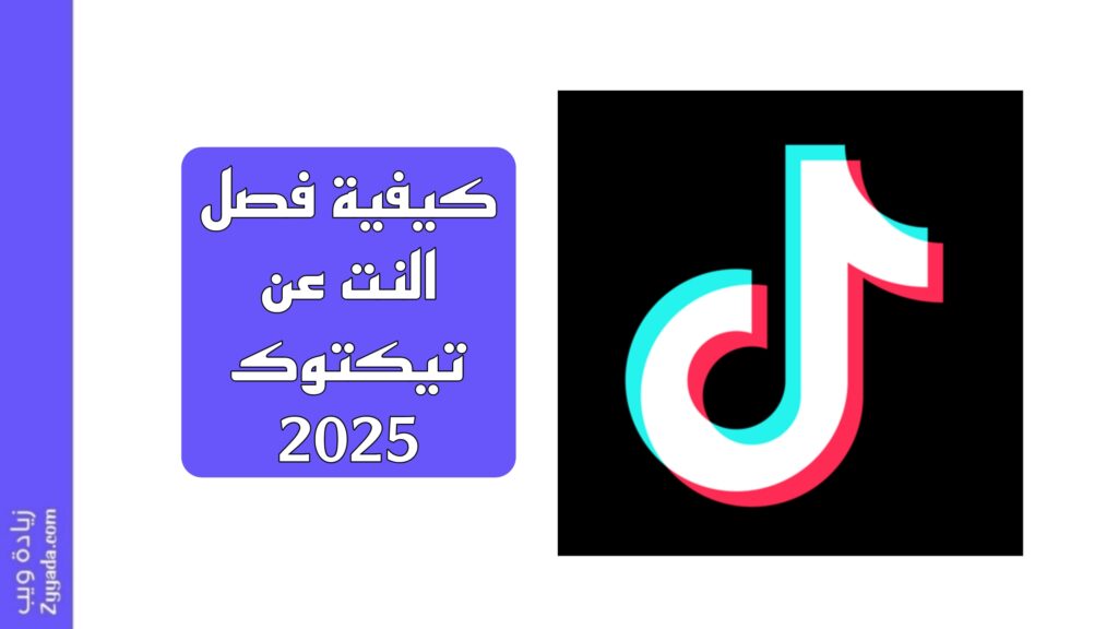 كيفية فصل النت عن تيك توك 2025